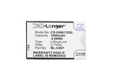 Battery for GIONEE GN137 BL-C007 3.7V Li-ion 1800mAh / 6.66Wh