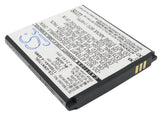 Battery for GIONEE GN170 BL-G205 3.7V Li-ion 1750mAh / 6.48Wh