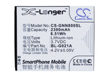 Battery for GIONEE GN800 BL-G021A 3.7V Li-Polymer 2300mAh / 8.51Wh