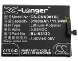 Battery for GIONEE GN9012L BL-N3130 3.85V Li-Polymer 3100mAh / 11.94Wh
