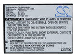 Battery for GIONEE V182 BL-G040 3.7V Li-ion 3000mAh / 11.10Wh