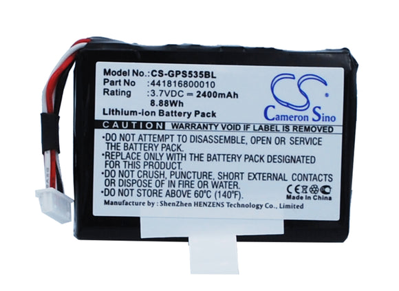 Battery for Getac SHC-25 Data Collector 441816800010 3.7V Li-ion 2400mAh / 8.88W