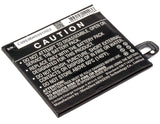 Battery for Google Nexus M1 Global TD-LTE 35H00263-00M, B2PW2100 3.85V Li-Polyme