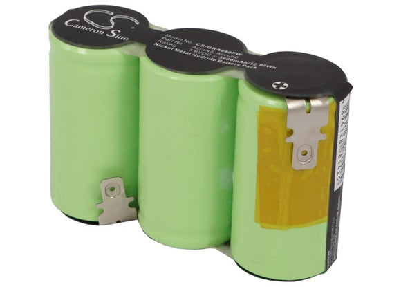 Battery for Gardena Wolf 302768, Accu45, Accu60 3.6V Ni-MH 3000mAh / 10.80Wh