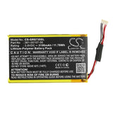 Battery for Garmin 010-01735-10 361-00107-00 3.8V Li-Polymer 3100mAh / 11.78Wh