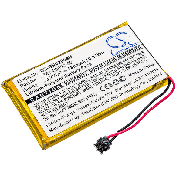 Battery for Garmin Vivoactive HR 361-00090-00 3.7V Li-Polymer 180mAh / 0.67Wh