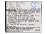 Battery for Gigabyte Gsmart GS202 BL-148 3.7V Li-ion 1300mAh / 4.81Wh