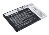 Battery for Archos 50 Neon AC500BNE, AC50BOX, AC50NE 1ICP5/56/78 3.7V Li-ion 200
