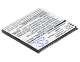 Battery for GSmart T4 Lite 1ICP4/56/74 3.7V Li-ion 1250mAh / 4.63Wh