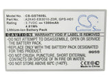 Battery for Gigabyte gSmart MW998 A2K40-EB3010-Z0R, GPS-H01 3.7V Li-ion 1300mAh 