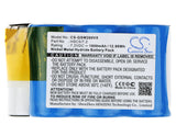 Battery for Gtech SW01 2-01-033, AS-193CRN, AS-193E9B, HSC5/7.2, SW04-NB 7.2V Ni