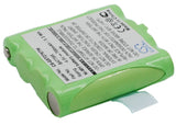 Battery for Midland LXT335 AVP6, BATT6R, BATT-6R 4.8V Ni-MH 700mAh / 3.36Wh