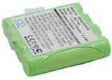 Battery for Midland LXT335 AVP6, BATT6R, BATT-6R 4.8V Ni-MH 700mAh / 3.36Wh
