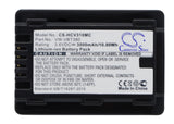 Battery for Panasonic HC-770EB VW-VBT190 3.6V Li-ion 3000mAh / 10.80Wh