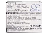Battery for DOPOD N1 35H00132-01M, 35H00132-05M, BB99100 3.7V Li-ion 1200mAh / 4
