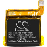 Battery for Huawei MES-B19 HB361819ECW 3.82V Li-Polymer 70mAh / 0.27Wh
