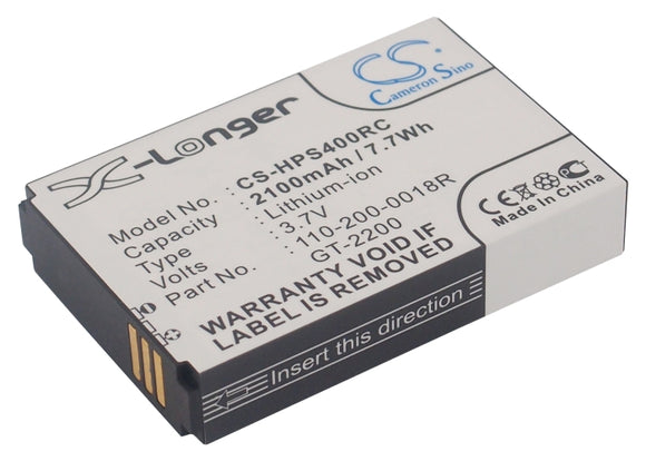 Battery for NetZero 4G Personal Hotspot 3.7V Li-ion 2100mAh / 7.77Wh