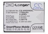 Battery for Hisense HS-EG958 LI38170 3.8V Li-ion 1700mAh / 6.46Wh