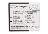 Battery for Hisense HS-EG900 LI37200 3.7V Li-ion 2100mAh / 7.77Wh