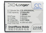 Battery for Hisense HS-EG950 LI37190A 3.8V Li-ion 2100mAh / 7.98Wh