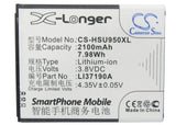 Battery for Hisense EG950 LI37190A 3.8V Li-ion 2100mAh / 7.98Wh