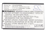 Battery for Verizon ADR6350VW 35H00152-04M, 35H00152-05M, BTR6350, BTR6350B 3.7V