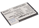 Battery for HTC Espresso Trophy 35H00127-02M, 35H00127-04M, 35H00127-05M, 35H001