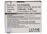 Battery for HTC Blackstone 35H00120-01M, BA S340, BLAC160 3.7V Li-ion 1350mAh / 