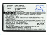 Battery for HTC Spark 35H00134-17M 3.7V Li-ion 3000mAh / 11.1Wh