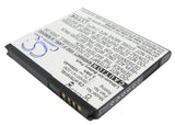 Battery for T-Mobile myTouch HD 35H00141-00M, 35H00141-02M, 35H00141-03M, BA S47