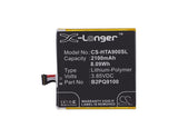 Battery for HTC One A9 35H00252-00M, B2PQ9100 3.85V Li-Polymer 2100mAh / 8.09Wh