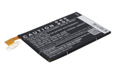 Battery for HTC 0P6B640 35H00216-00M, B0P6M100, BOP6M100 3.8V Li-Polymer 2100mAh