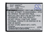 Battery for HTC D516t 5360570, B0PB5100 3.7V Li-ion 1500mAh / 5.55Wh