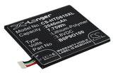 Battery for HTC HTC331ZLVW 35H00222-00M, 35H00222-01M, B0P9O100, BOP90100 3.8V L
