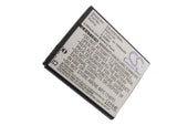 Battery for HTC Infobar A02 35H00213-00M, 35H00215-00M, 35H00228-00M, 35H00228-0