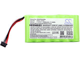 Battery for Hioki PW9002 3A992, 9459 7.2V Ni-MH 2400mAh / 17.28Wh