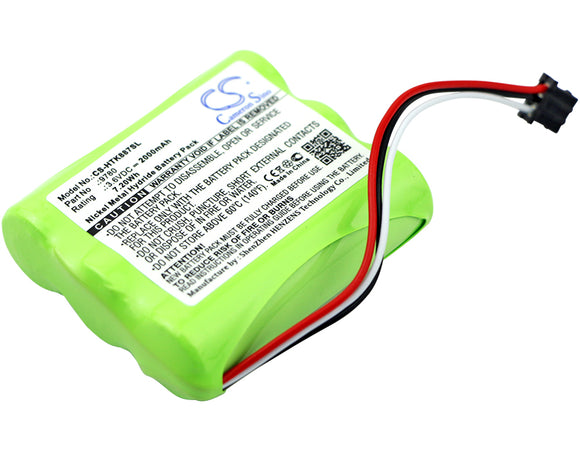 Battery for Hioki MR8870 9780 3.6V Ni-MH 2000mAh / 7.20Wh