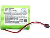 Battery for Hioki LR8431-30 9780 3.6V Ni-MH 2000mAh / 7.20Wh