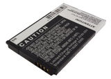Battery for HTC F3188 35H00125-04M, 35H00125-07M, BA S360, TOPA160 3.7V Li-ion 1