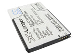 Battery for HTC PG88100 35H00152-00M, 35H00159-00M, BA S530, BA S590, BG32100, B
