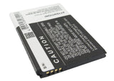 Battery for HTC G15 35H00152-00M, 35H00159-00M, BA S530, BA S590, BG32100, BH111