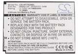 Battery for HTC Desire 506e 35H00201-02M, 35H00201-04M, 35H00201-16M, BA S890, B