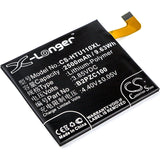 Battery for HTC 2PZC100 35H00271-00M, B2PZC100 3.85V Li-Polymer 2500mAh / 9.63Wh