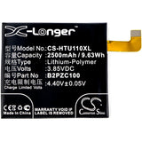 Battery for HTC 2PZC100 35H00271-00M, B2PZC100 3.85V Li-Polymer 2500mAh / 9.63Wh