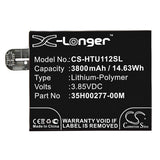 Battery for HTC U11 Plus  35H00271-01M, 35H00277-00M 3.85V Li-Polymer 3800mAh / 