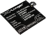 Battery for HTC U Play TD-LTE Dual SIM 35H00270-00M, B2PZM100 3.85V Li-Polymer 2