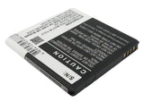 Battery for HTC Eternity 35H00170-01M, BA S640, BI39100 3.8V Li-ion 1650mAh / 6.