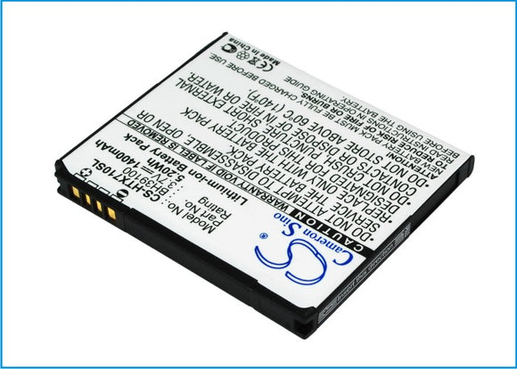 Battery for HTC G20 35H00167-00M, 35H00167-01M, 35H00167-03M, BH39100 3.7V Li-io