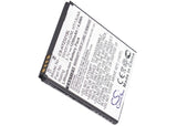 Battery for HTC Nippon 35H00189-00M, 35H00189-02M, BK07100, HTI13UAA 3.7V Li-ion