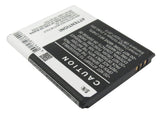 Battery for Vodafone VF858 HB4J1, HB4J1H 3.7V Li-ion 1100mAh / 4.07Wh